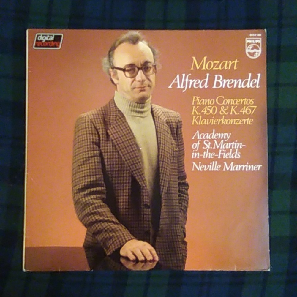 Mozart / Alfred  Brendel - Piano Concertos K 450 & K 467/ Philips Vintage Record